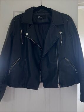 Women's Black Moto Jacket